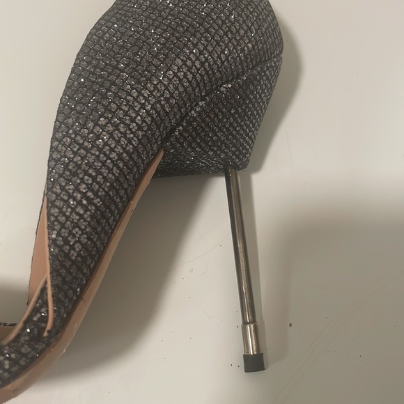 Kurt Geiger silver sparkle stiletto heels, Size 39 - Picture 5 of 9